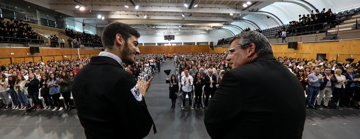 Bruno Alcaide e António M. Cunha (foto de Nuno Gonçalves/UMdicas)