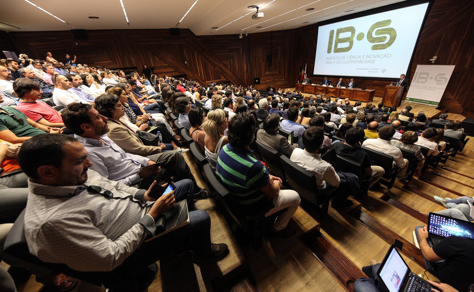 Cerimónia de inauguração (foto de Nuno Gonçalves/UMdicas)