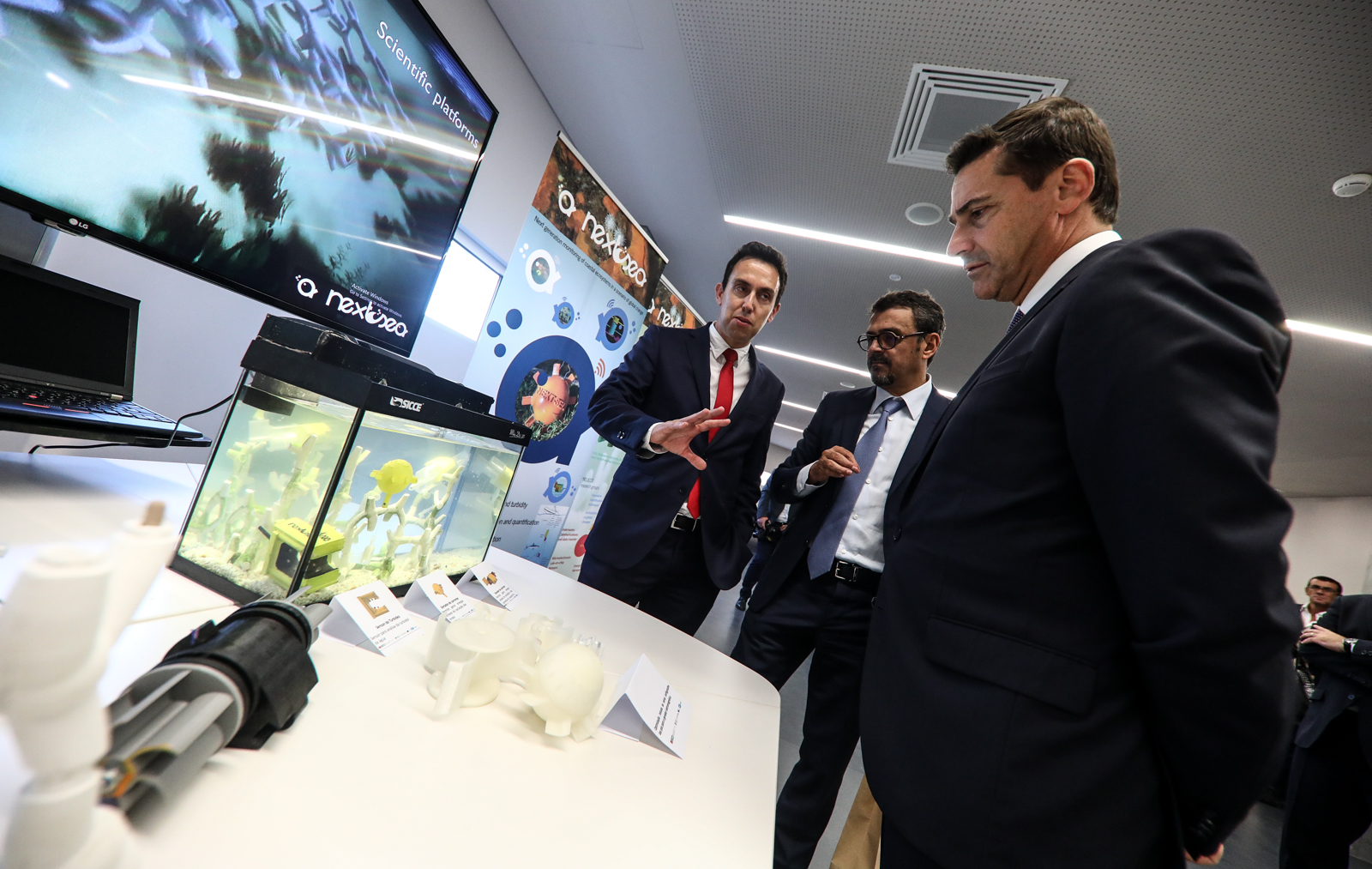 Visita às instalações do IB-S (foto de Nuno Gonçalves/UMdicas)