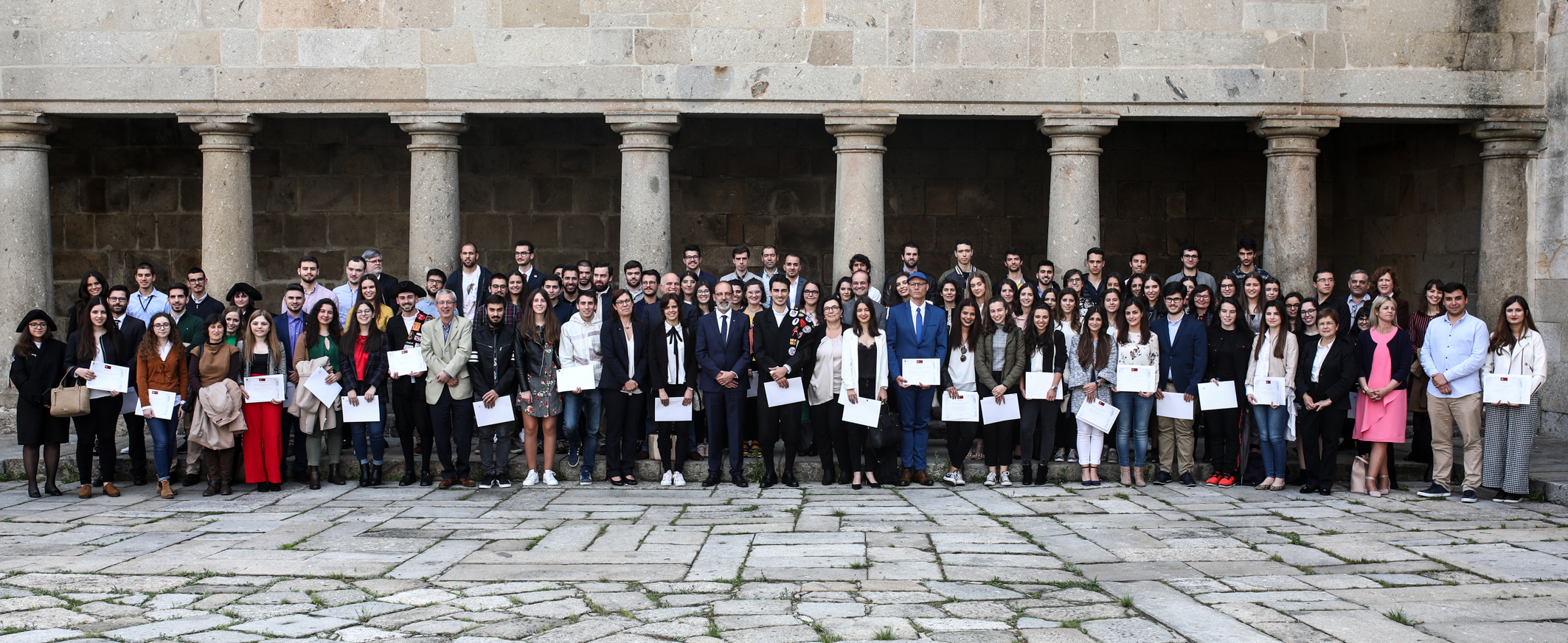 Os premiados (foto de Nuno Gonçalves)