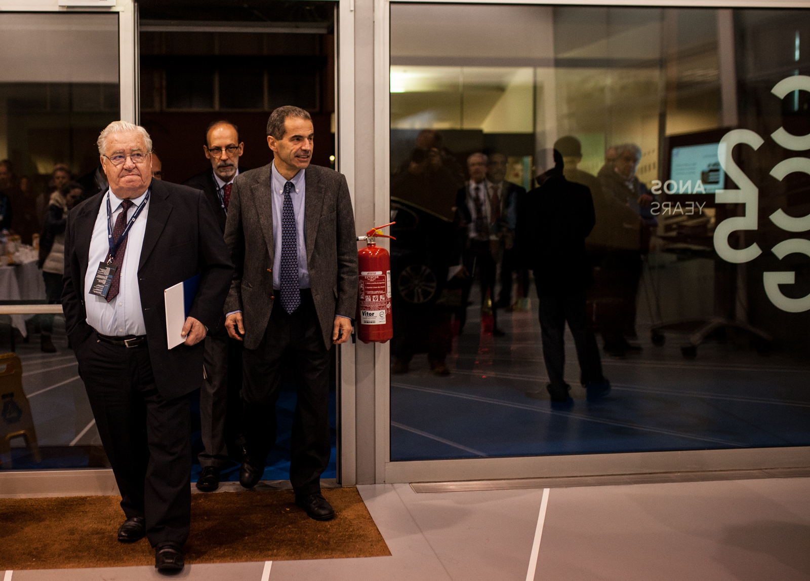 Chegada ao CCG (foto: Nuno Gonçalves)