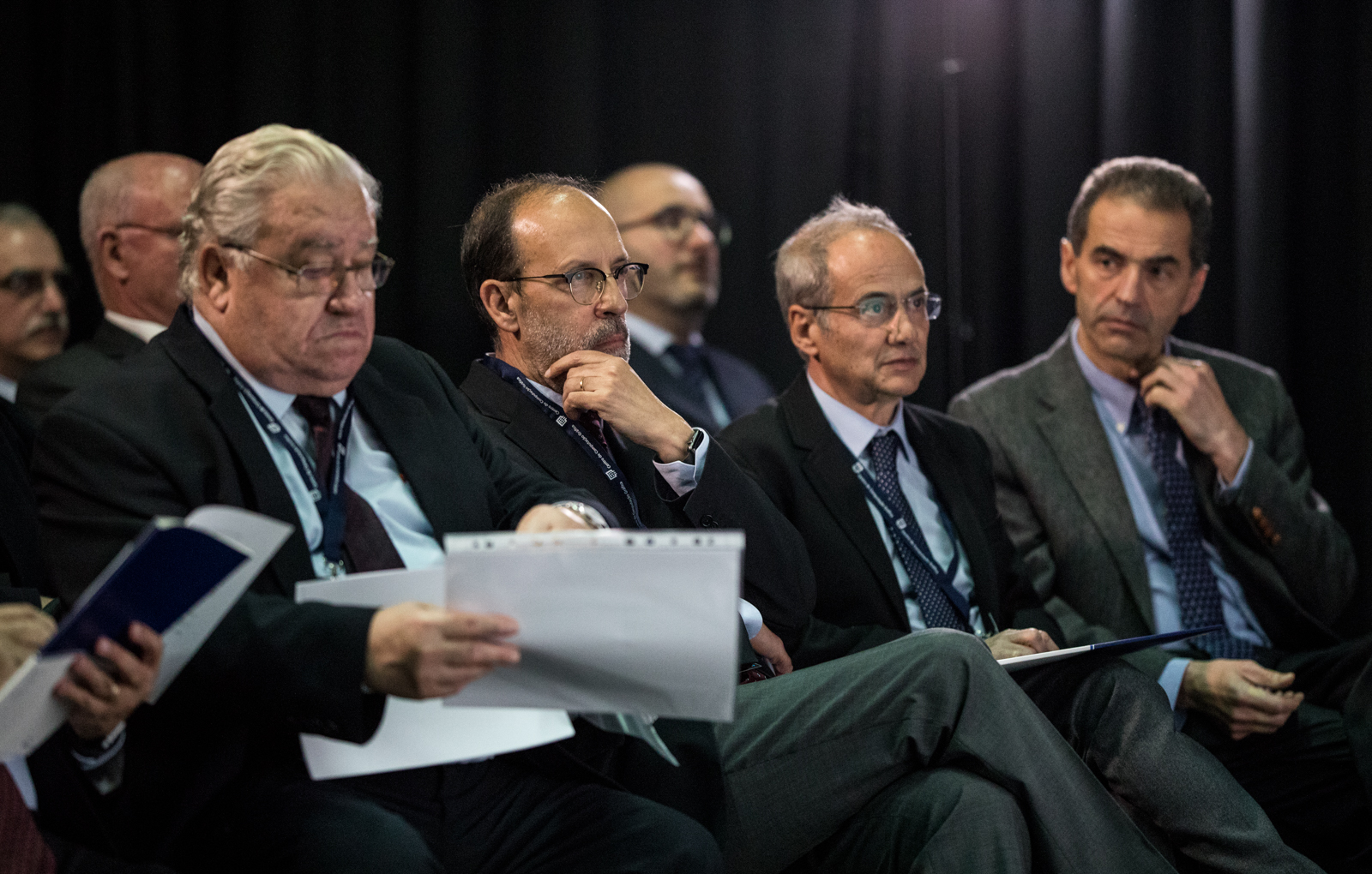 Primeira fila do auditório (foto: Nuno Gonçalves)
