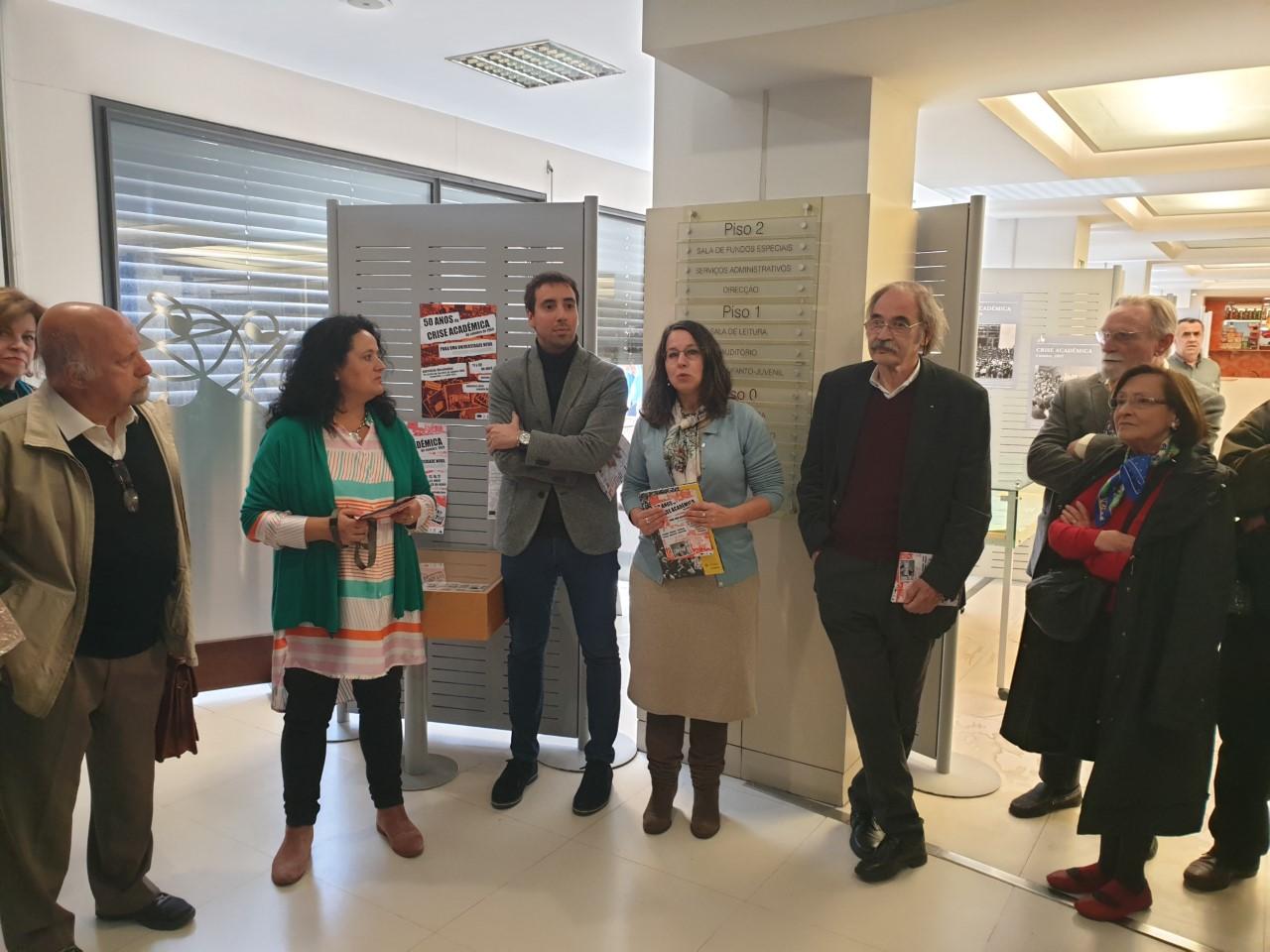 Exposição na BLCS (foto: Gonçalo Sales/RUM)