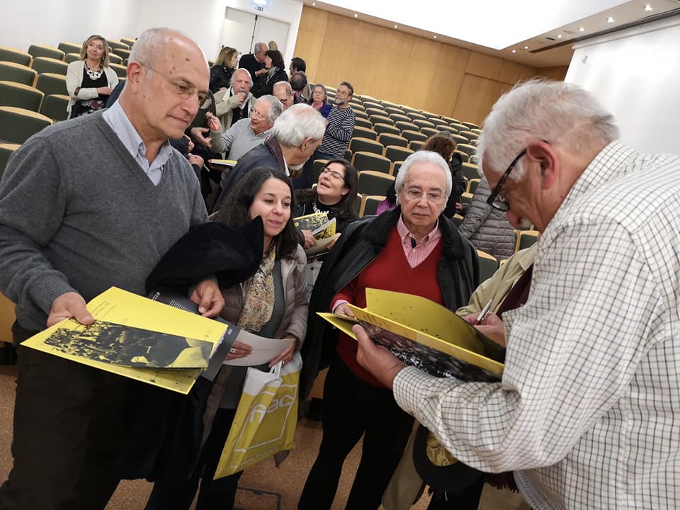 Apresentação de livro na BLCS (foto: Aida Alves)